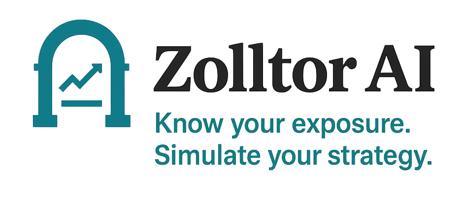 Zolltor AI — Know your exposure. Simulate your strategy.